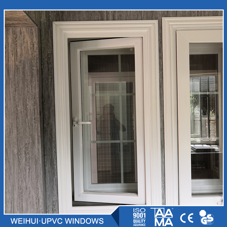 塑钢平开窗 UPVC Casement Windows