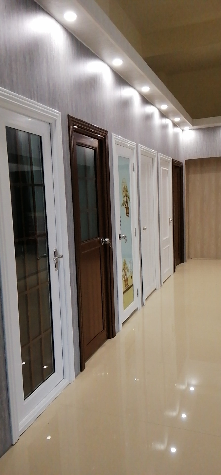 UPVC Swing Door 塑钢卫浴门系列